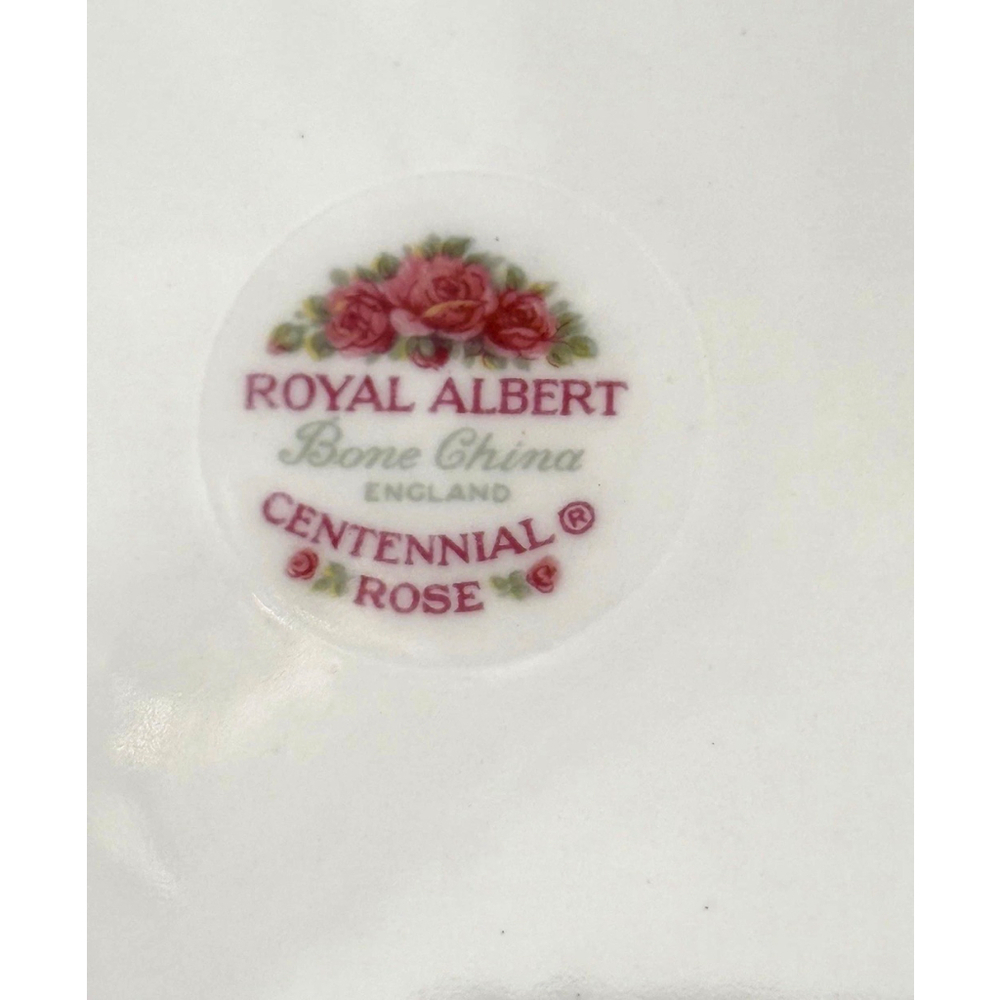 Royal Albert Centennial Rose Dinner Plates Set Of 4 England - Picture 14 of 14